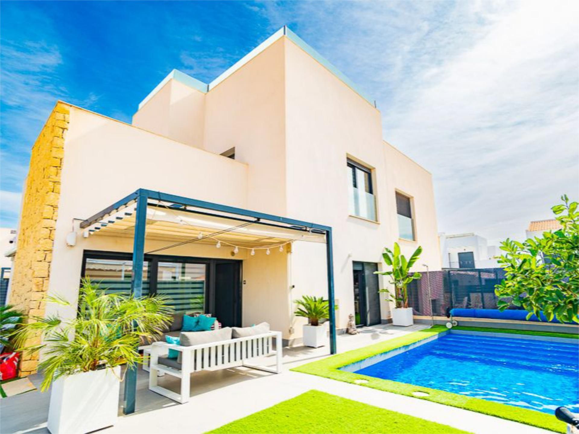 Exterior view of Flat for sale in Rojales  with Air Conditioner, Heating and Private garden