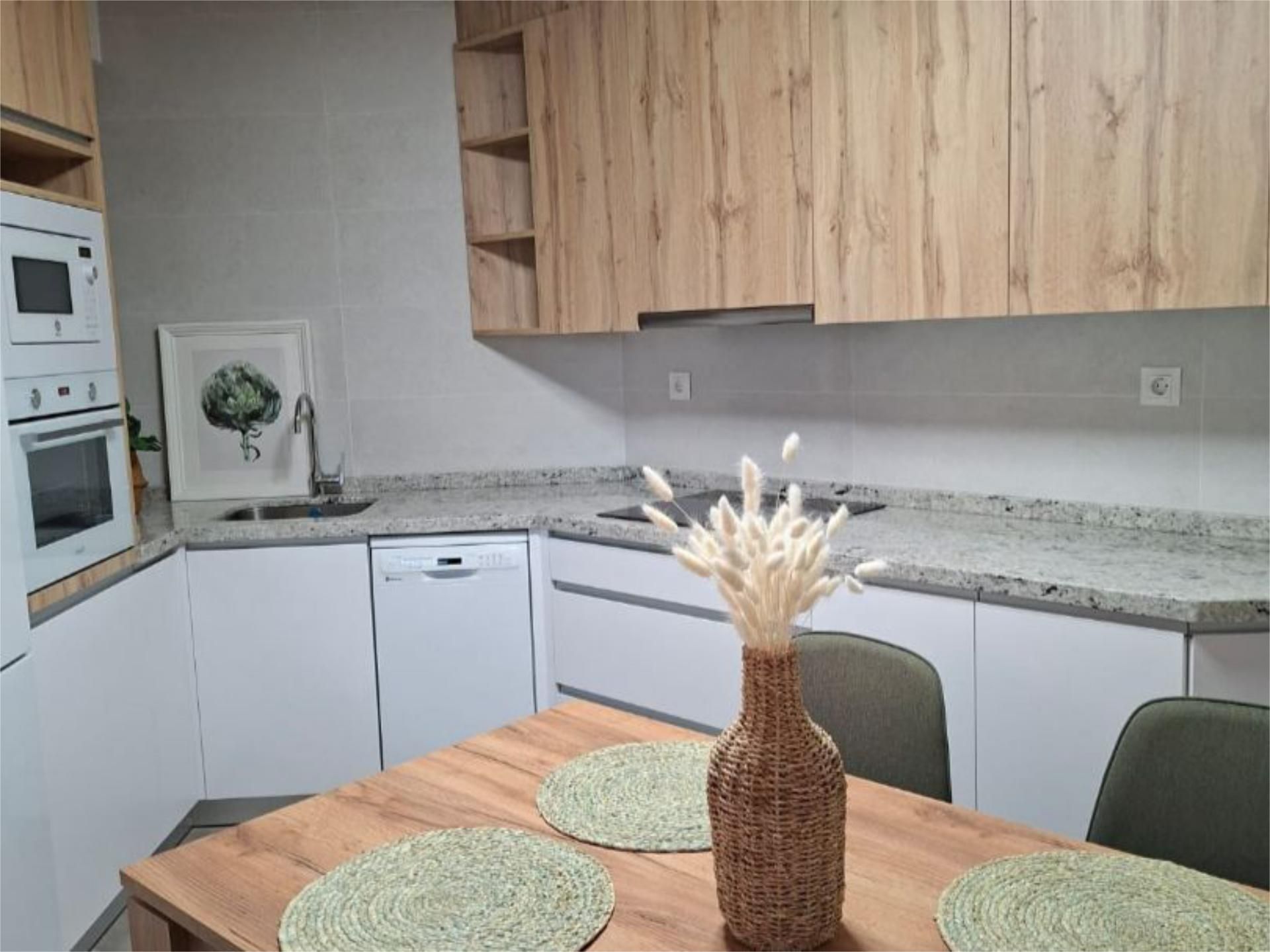 Kitchen of Flat to rent in León Capital   with Terrace