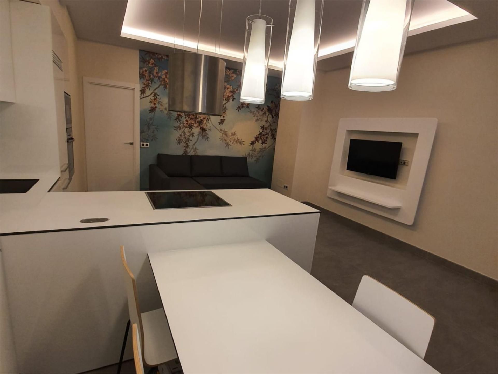 Living room of Flat to rent in Marbella  with Air Conditioner and Furnished
