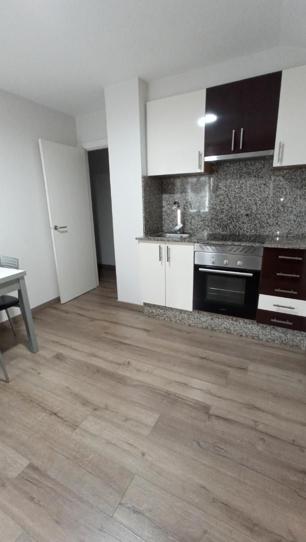 Cuina de Apartament de lloguer en Lugo Capital amb Aire condicionat, Calefacció i Parquet