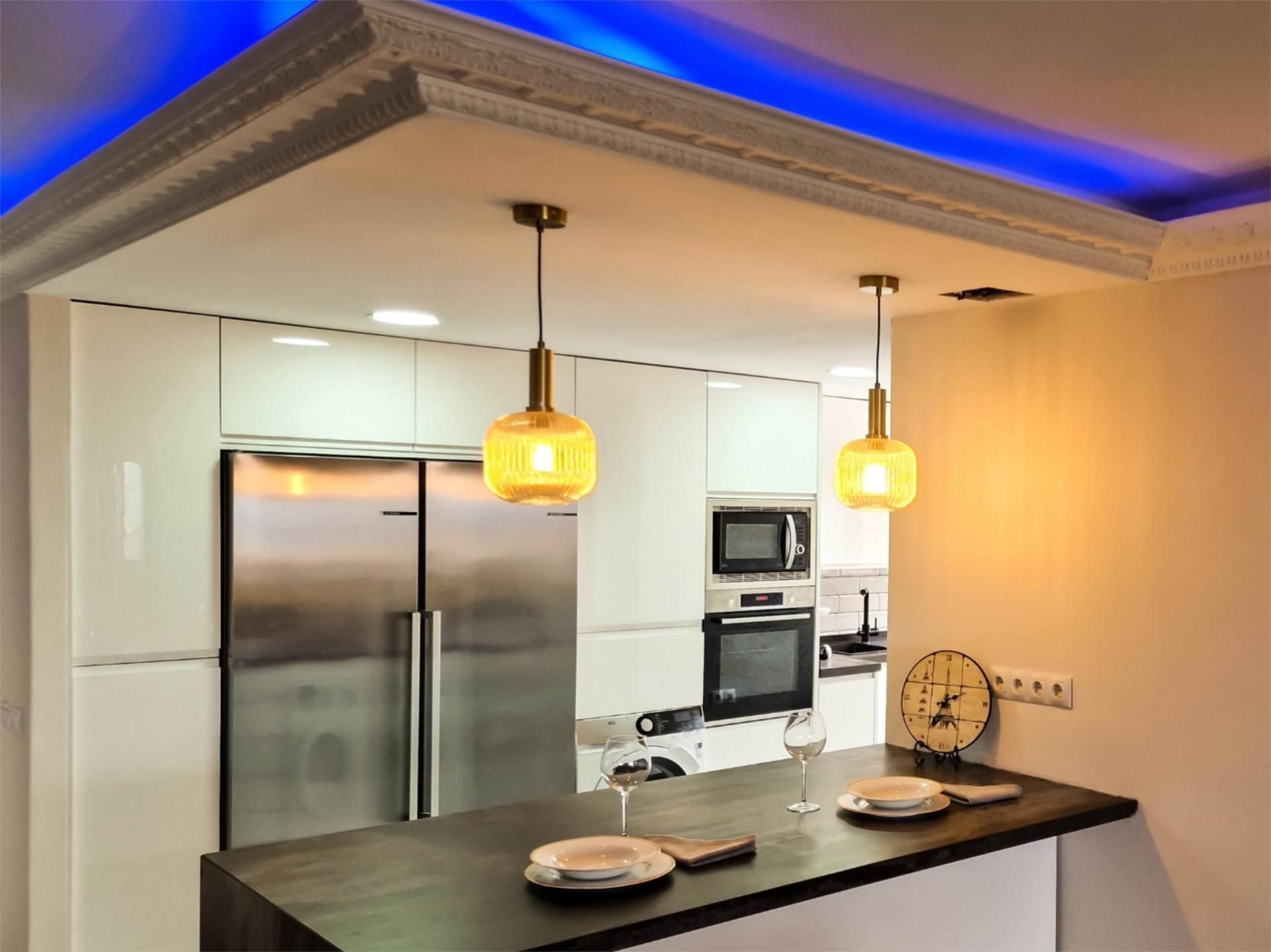 Kitchen of Flat for sale in Málaga Capital  with Air Conditioner and Balcony