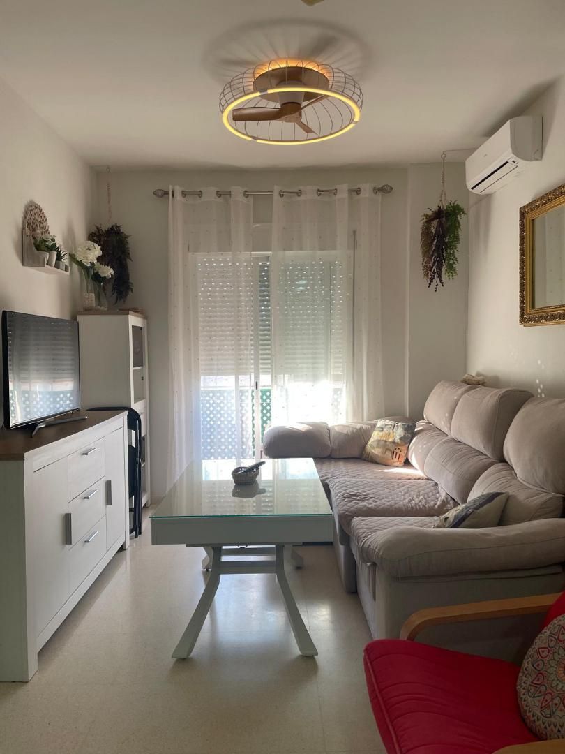 Living room of Flat to rent in Chipiona  with Air Conditioner, Heating and Terrace