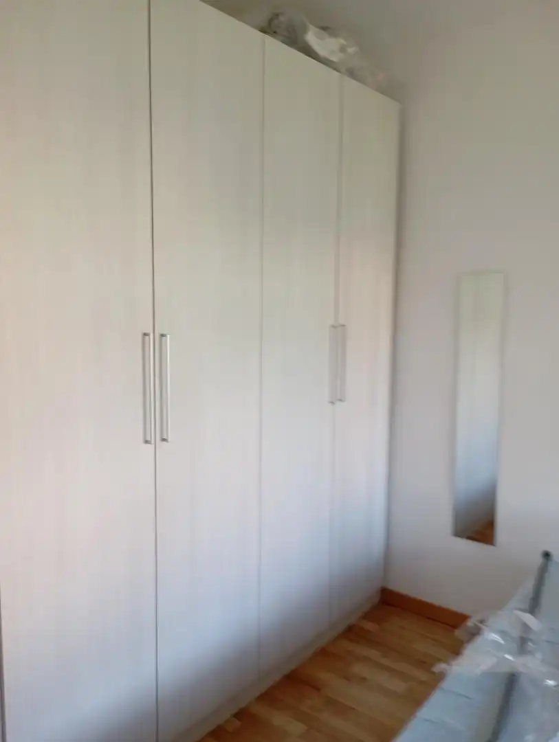 Room in Carrer de l'Espiga, El Congrés i els Indians Bedroom of Flat for share in Barcelona with Heating, Parquet flooring and Furnished