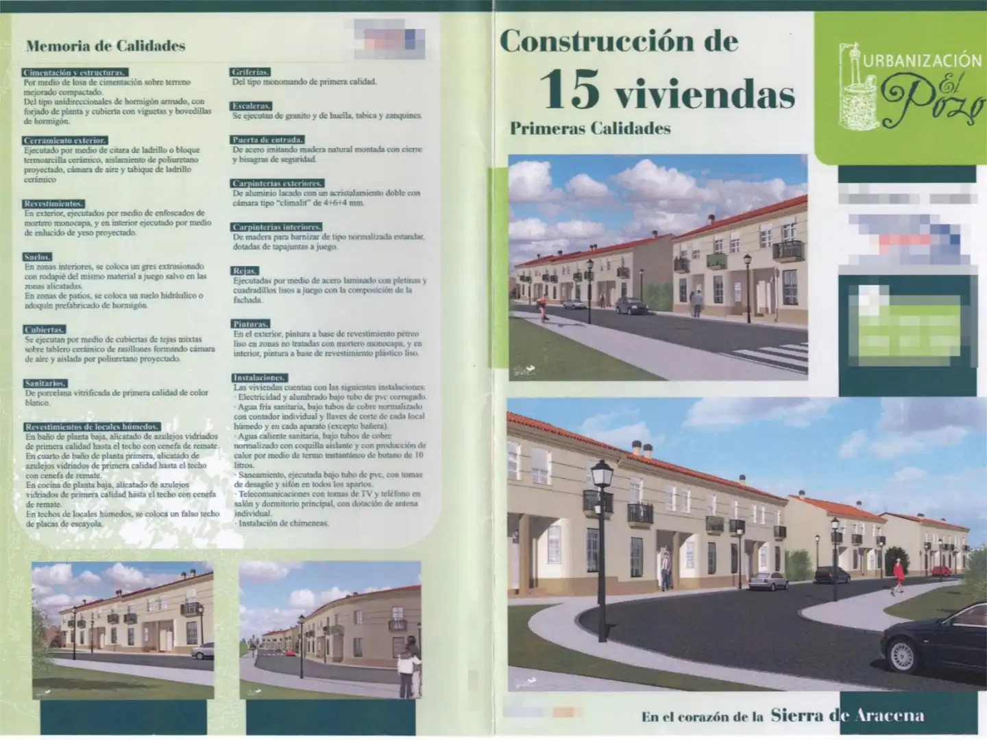 Casa adosada en venta en Calle Extremadura Trasera, 10, Arroyomolinos de León Vista exterior de Casa adosada en venta en Arroyomolinos de León con Amueblado