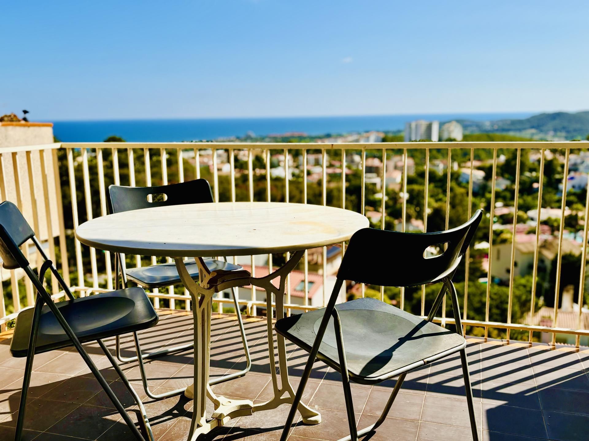 Terrace of Flat for sale in Sant Pere de Ribes  with Air Conditioner, Terrace and Swimming Pool