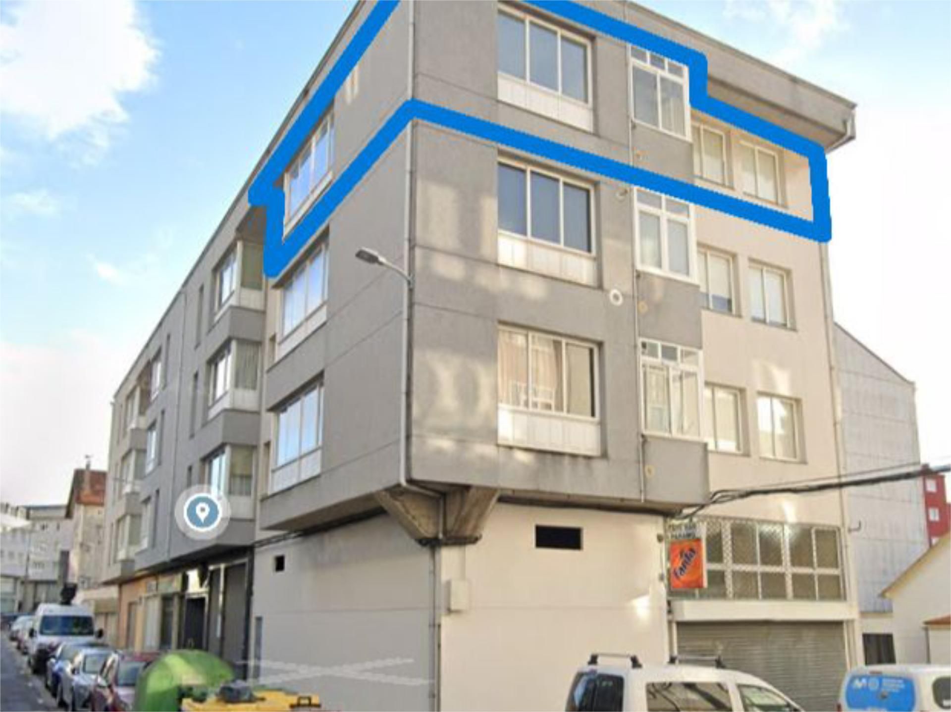 Exterior view of Flat for sale in A Laracha    with Balcony