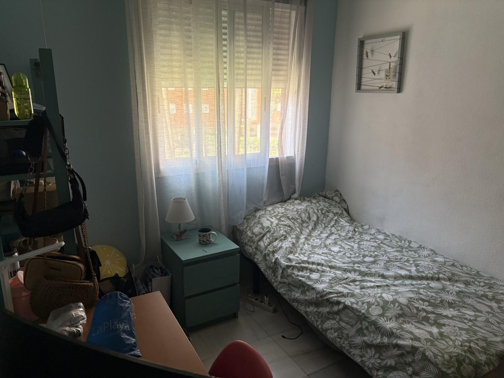 Bedroom of Flat to share in Málaga Capital  with Parquet flooring, Swimming Pool and Furnished