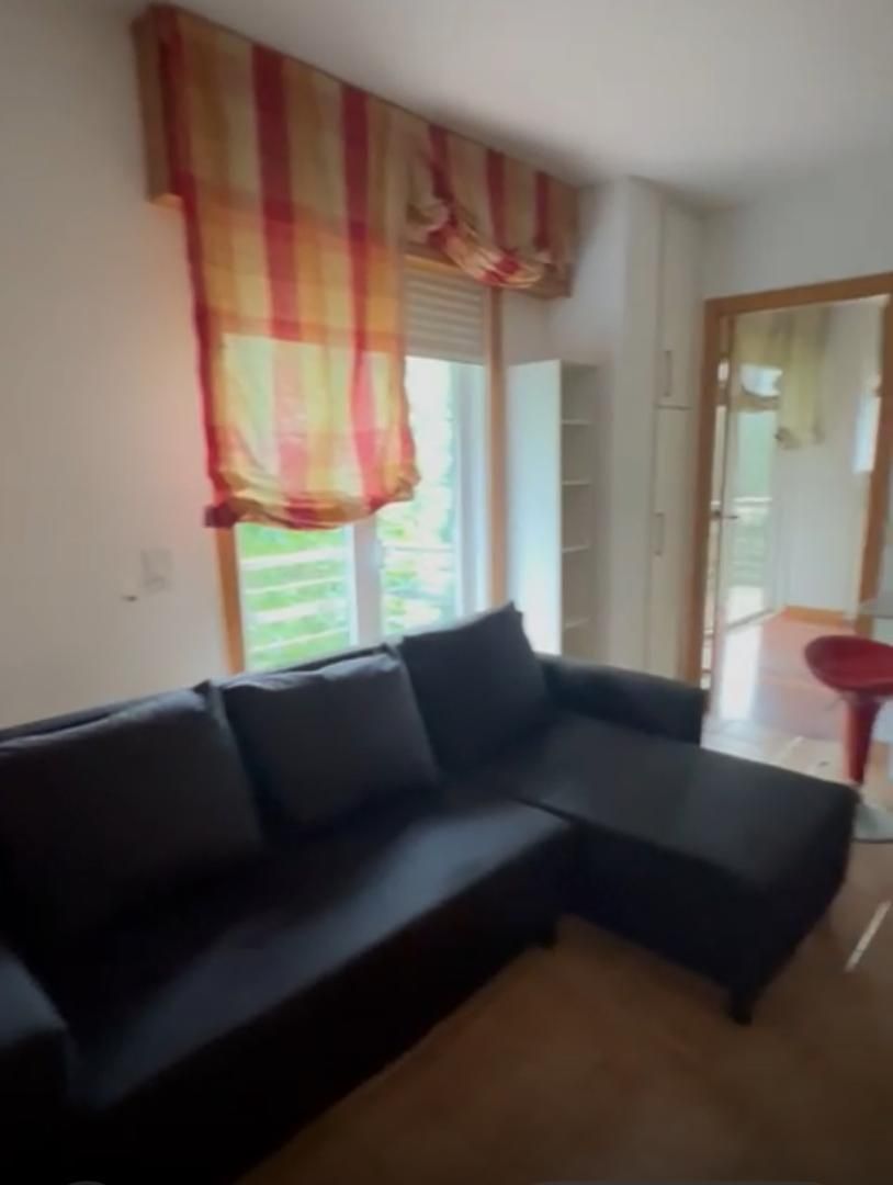 Living room of Apartment to rent in Santiago de Compostela   with Heating, Furnished and Balcony