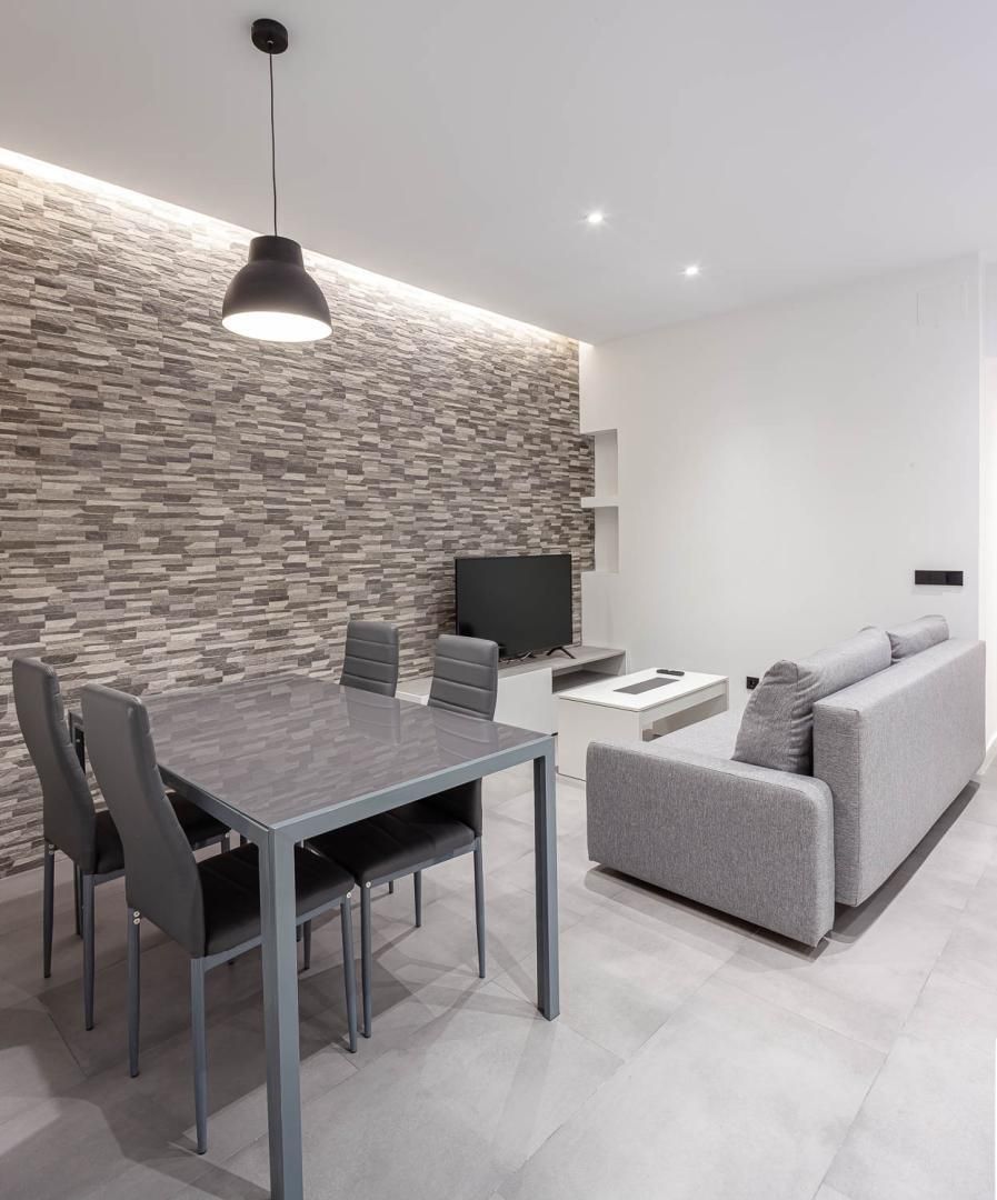 Living room of Flat for sale in  Madrid Capital  with Air Conditioner