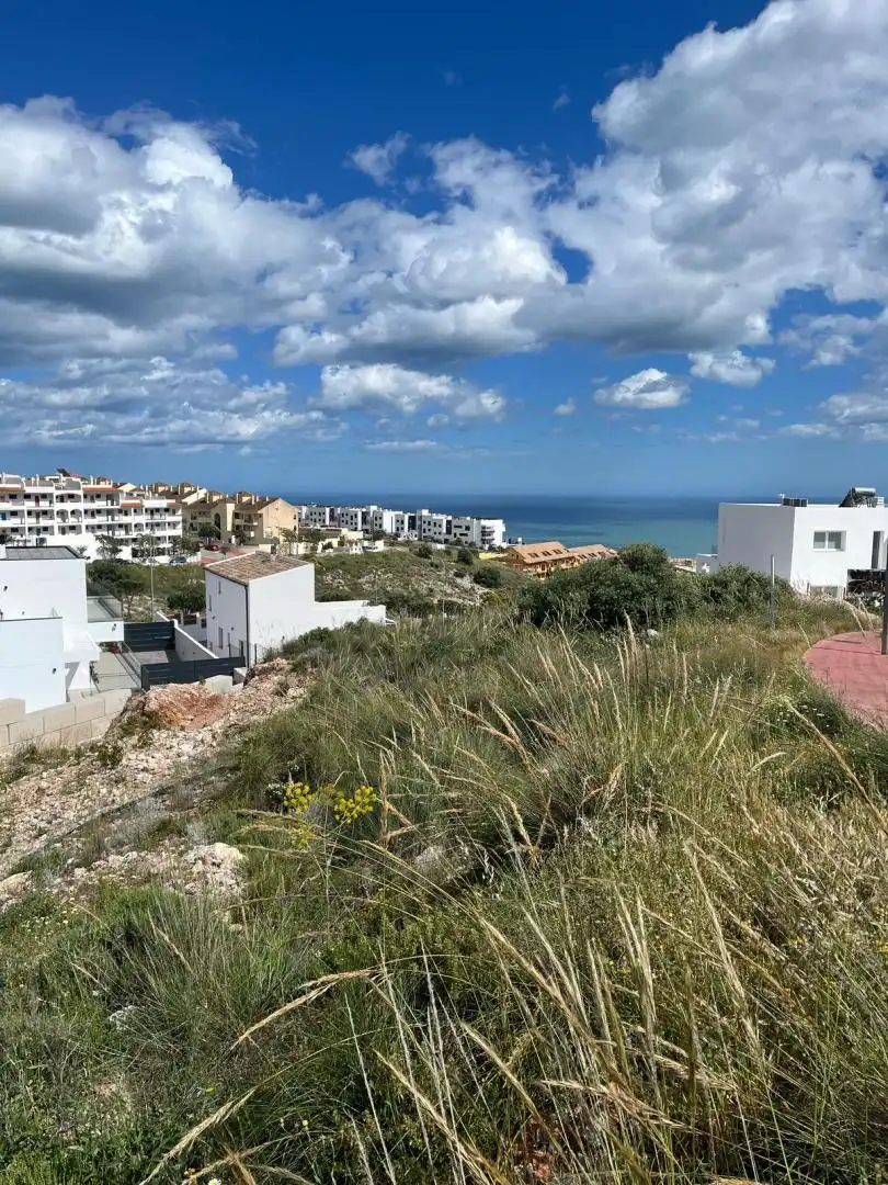 Houses for sale in A-368, 21, Centro Exterior view of Houses for sale in Benalmádena with Air Conditioner, Heating and Private garden