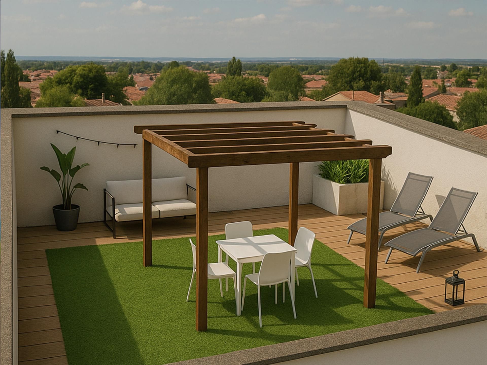 Terrassa de Pis en venda en Vic amb Calefacció, Jardí privat i Terrassa