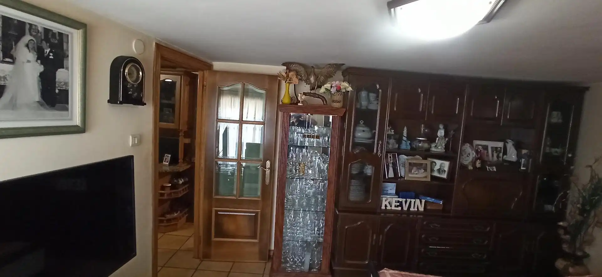 Cuina de Casa o xalet en venda en Agolada amb Jardí privat, Parquet i Moblat