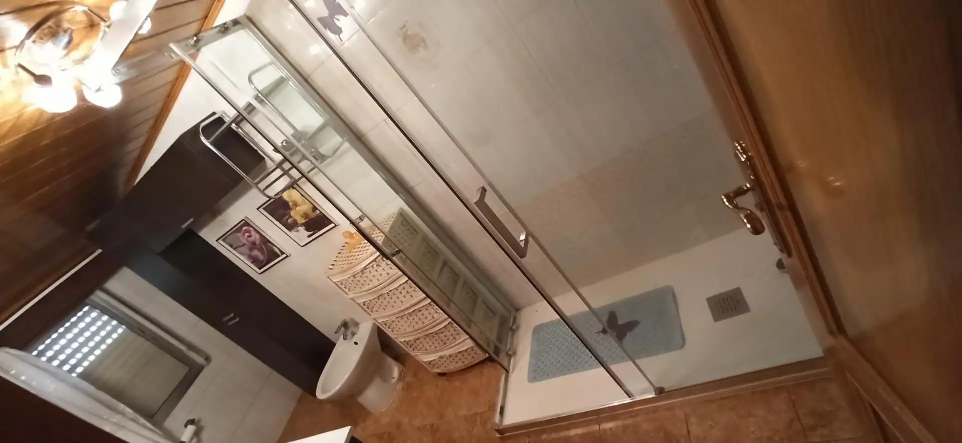 Bany de Casa o xalet en venda en Agolada amb Jardí privat, Parquet i Moblat