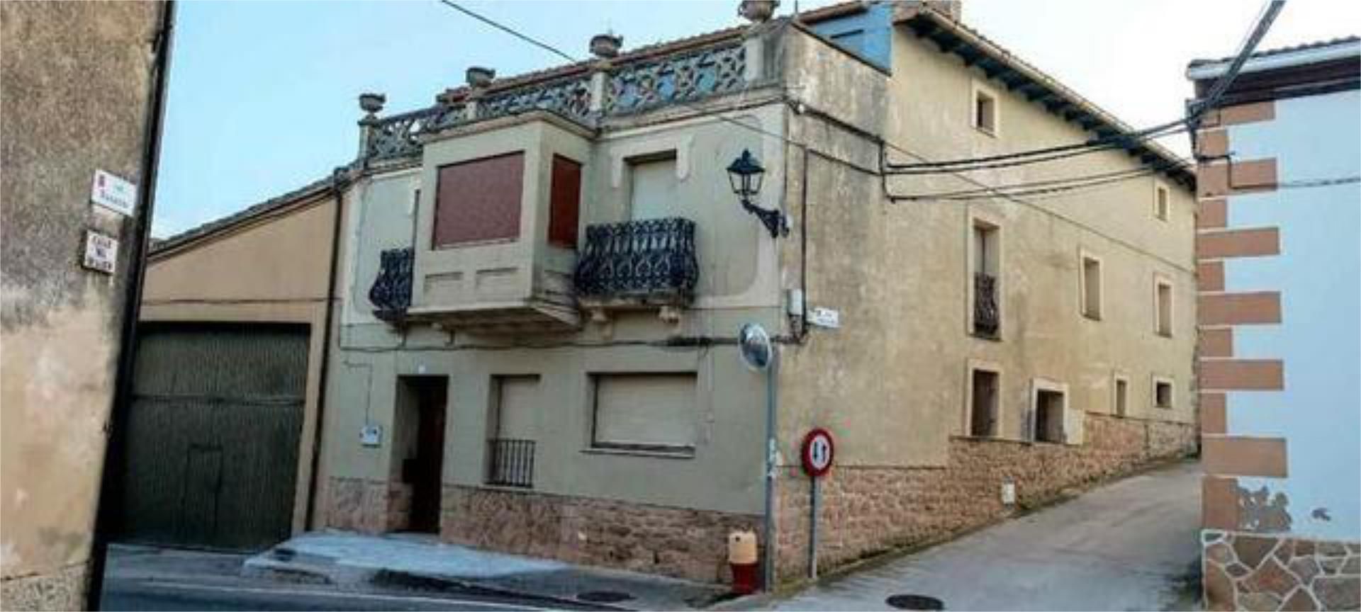 Vista exterior de Casa o xalet de lloguer en Morentin amb Calefacció, Jardí privat i Terrassa