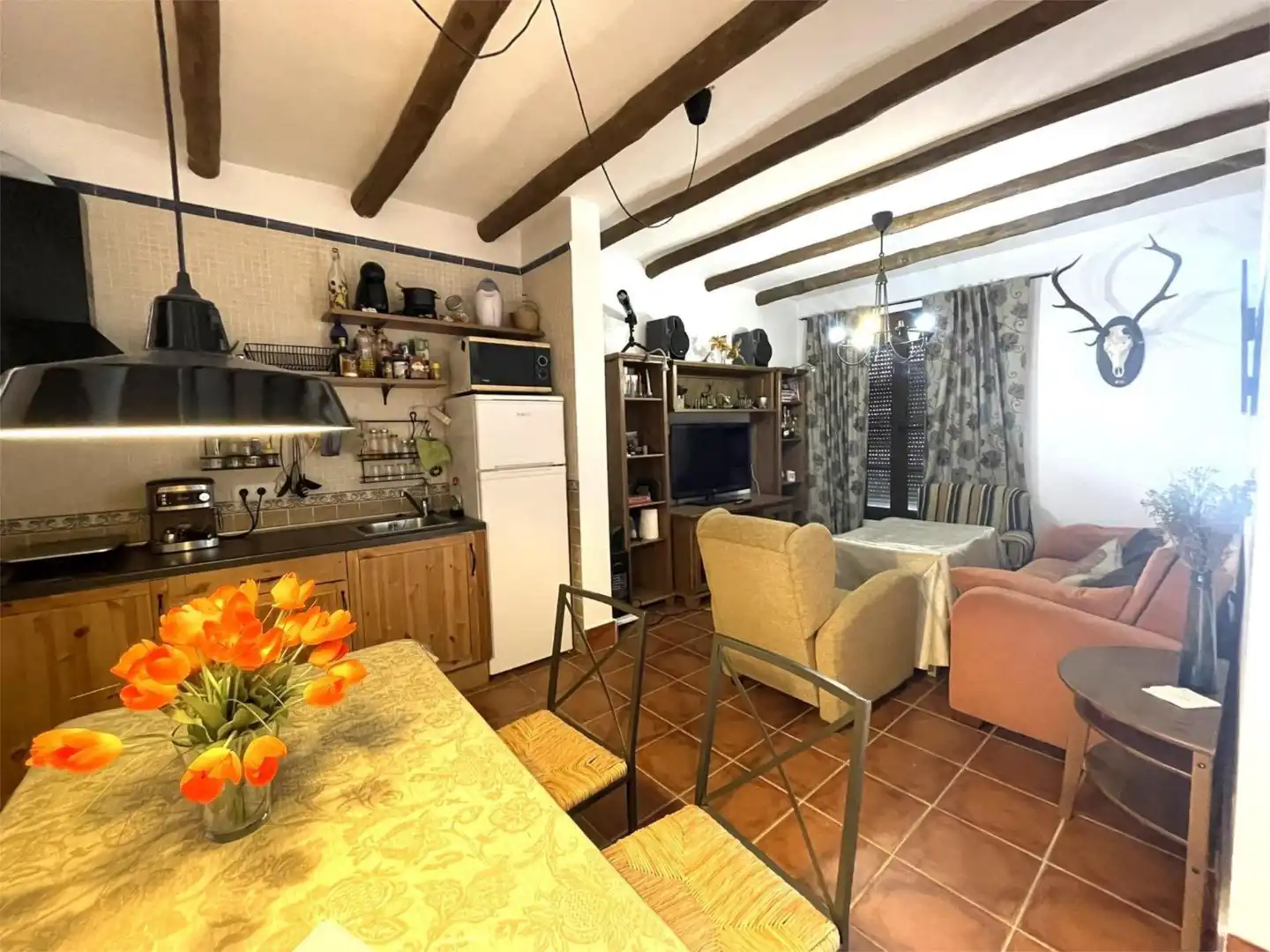 Flat for sale in Calle Alcalde Antonio Guzmán López, 10, Montejaque Kitchen of Flat for sale in Montejaque with Heating, Storage room and Furnished