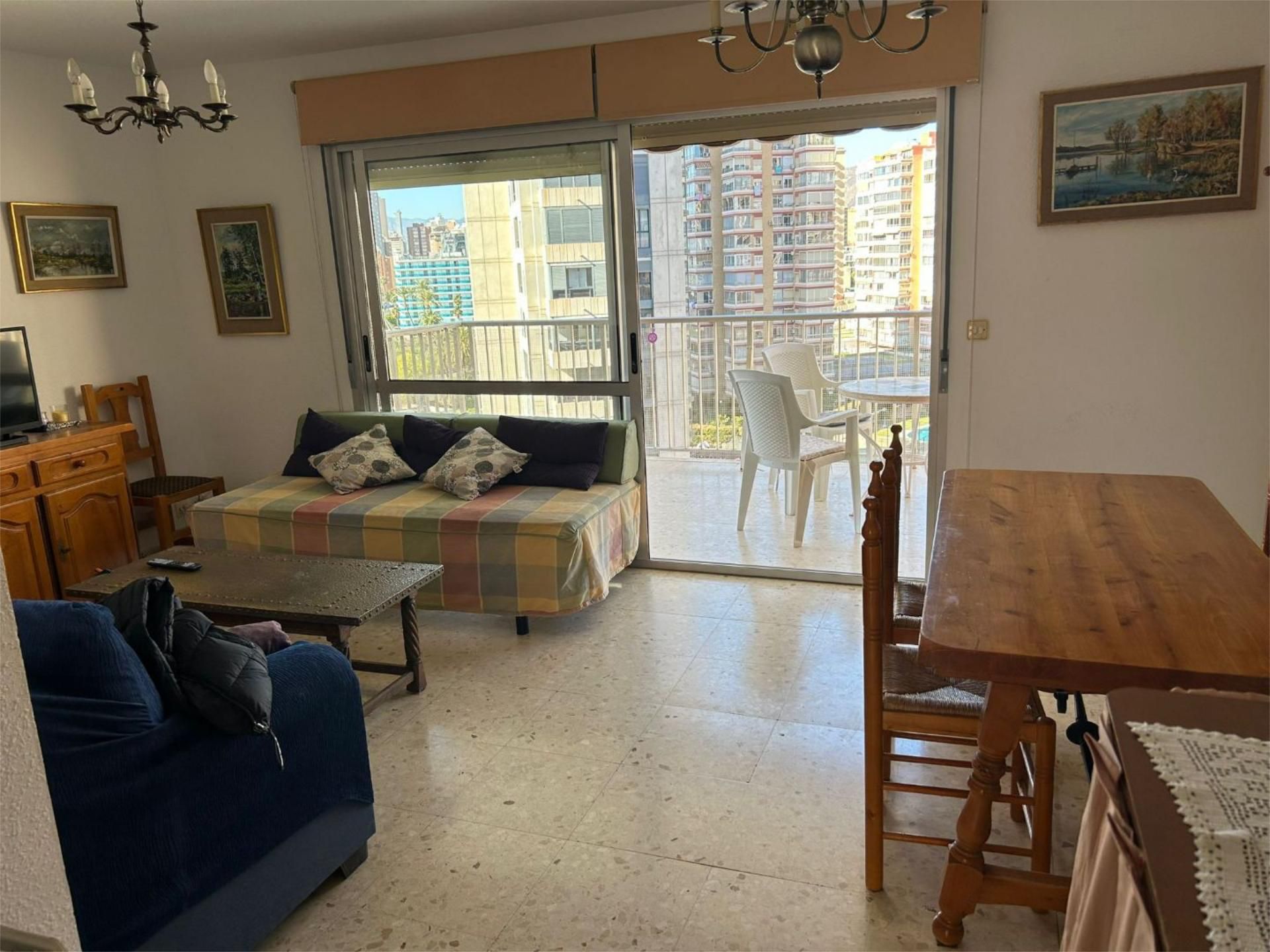 Bedroom of Flat for sale in Benidorm  with Terrace, Swimming Pool and Balcony