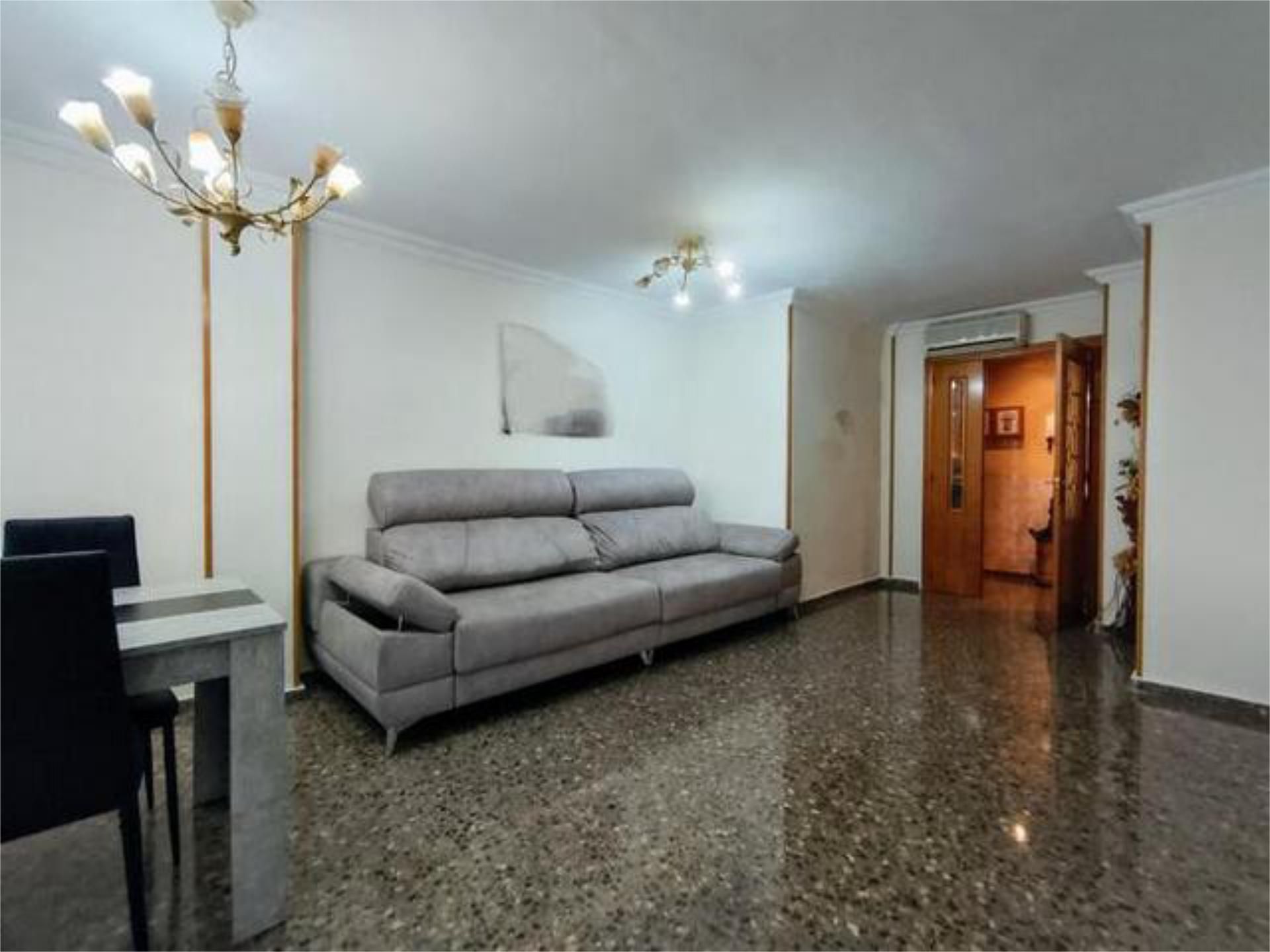 Sala de estar de Piso en venta en Burriana / Borriana con Jardín privado y Terraza