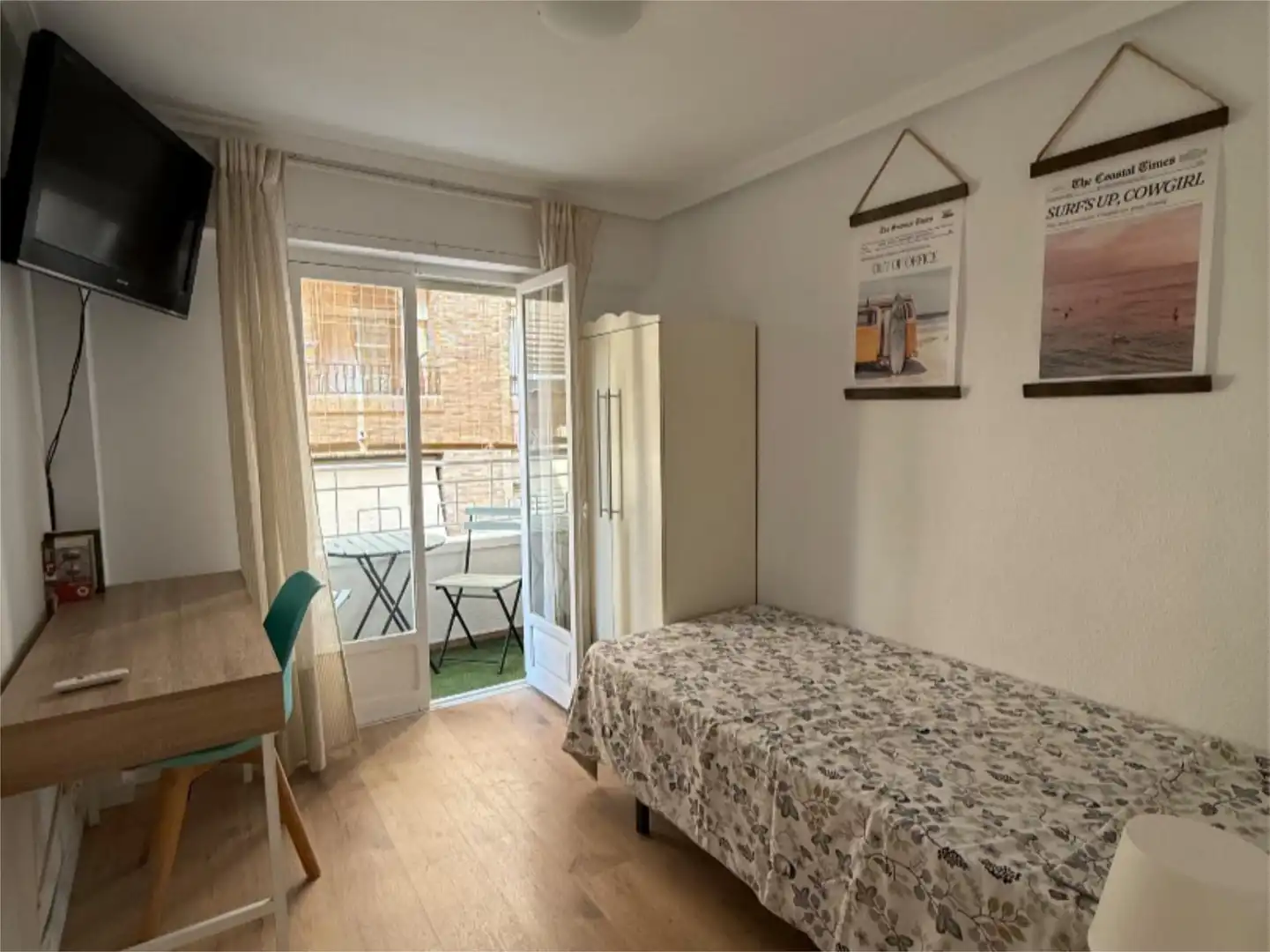 Flat for rent in Carrer Joan Miró, 1, Carrús Oeste Bedroom of Flat for rent in Elche / Elx with Air Conditioner, Heating and Parquet flooring