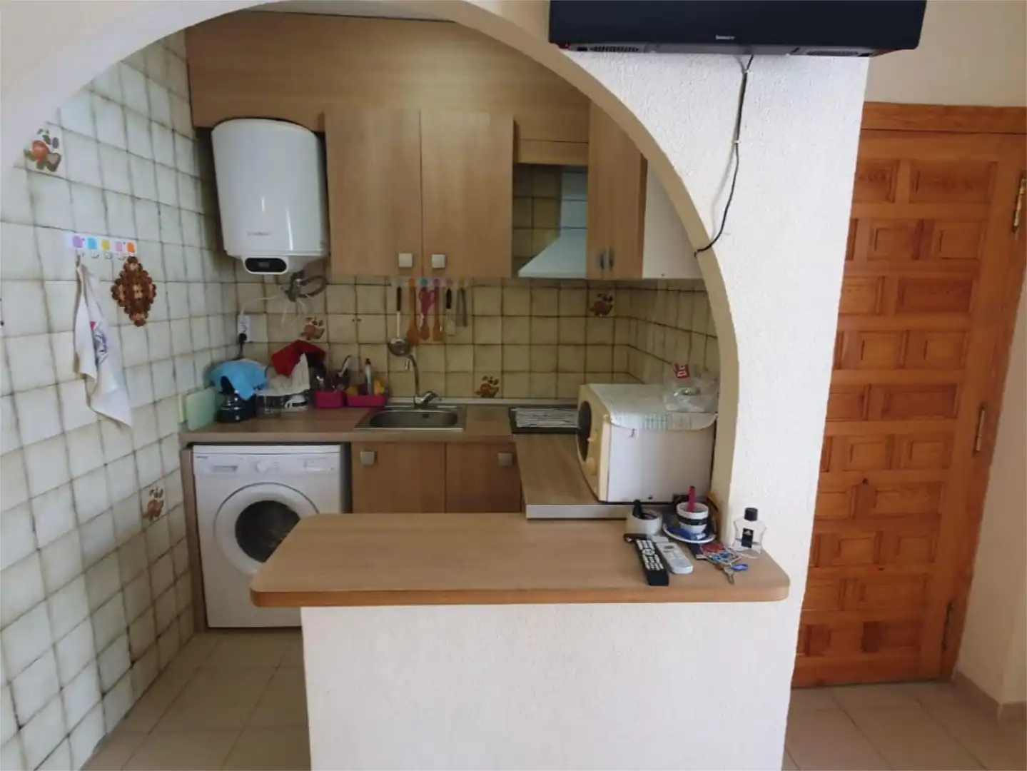 Wohnung zum Verkauf in Avenida Alfredo Nobel, 115, Cabo Cervera Küche von Wohnung zum Verkauf in Torrevieja mit Klimaanlage, Heizung und Privatgarten