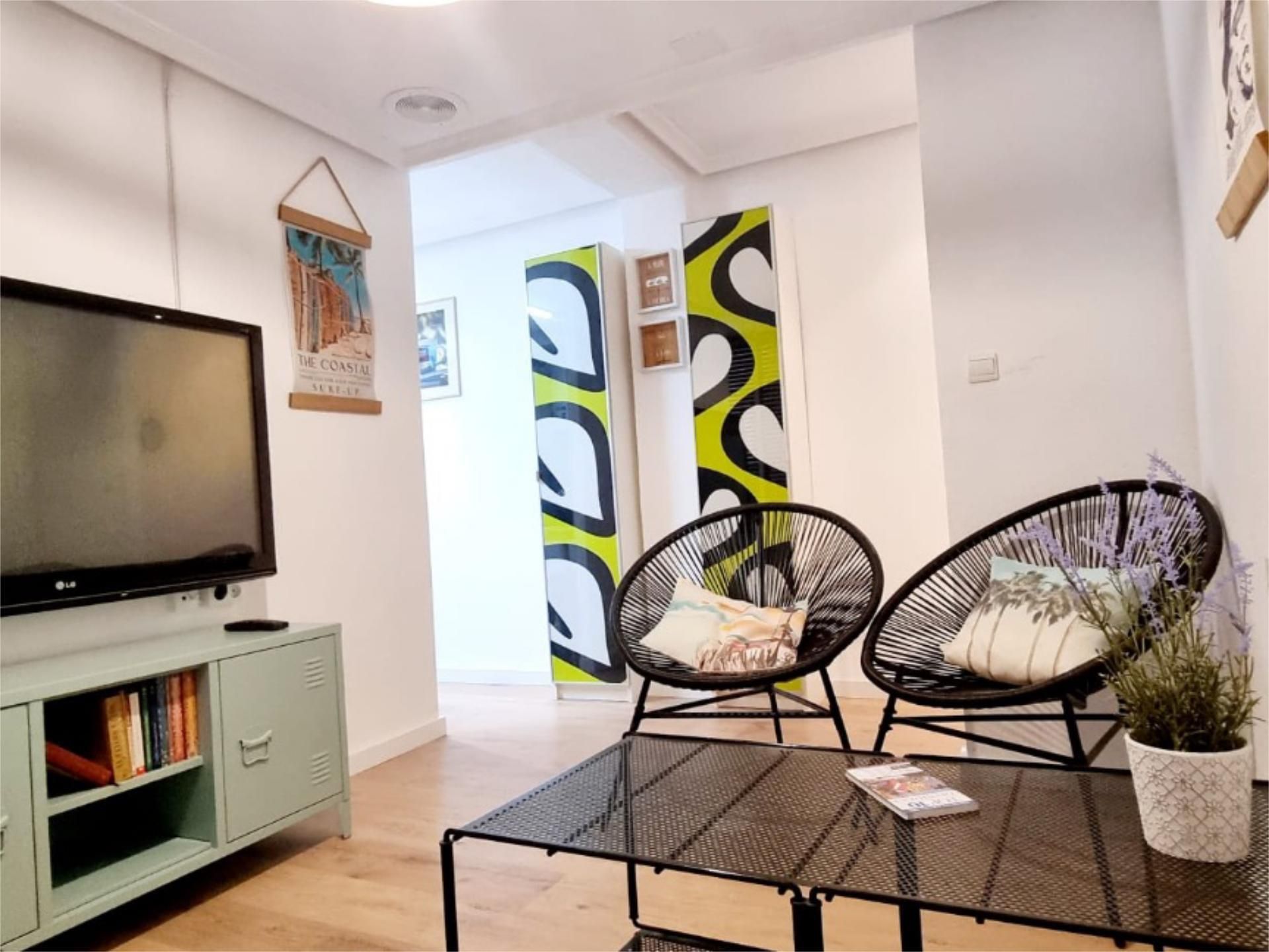 Sala d'estar de Pis per a compartir en Elche / Elx amb Aire condicionat, Calefacció i Parquet
