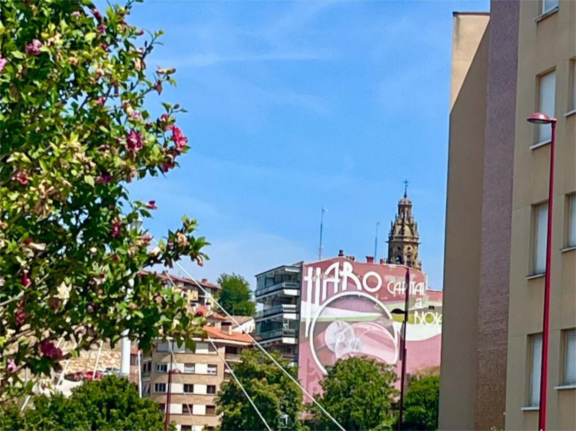 Exterior view of Flat for sale in Haro  with Terrace and Swimming Pool