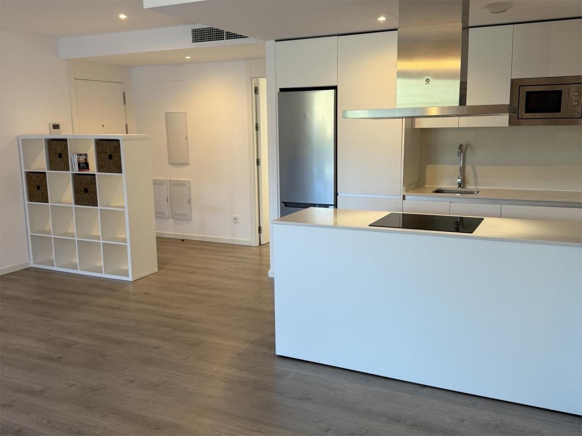 Kitchen of Flat to rent in Estepona  with Air Conditioner, Private garden and Terrace