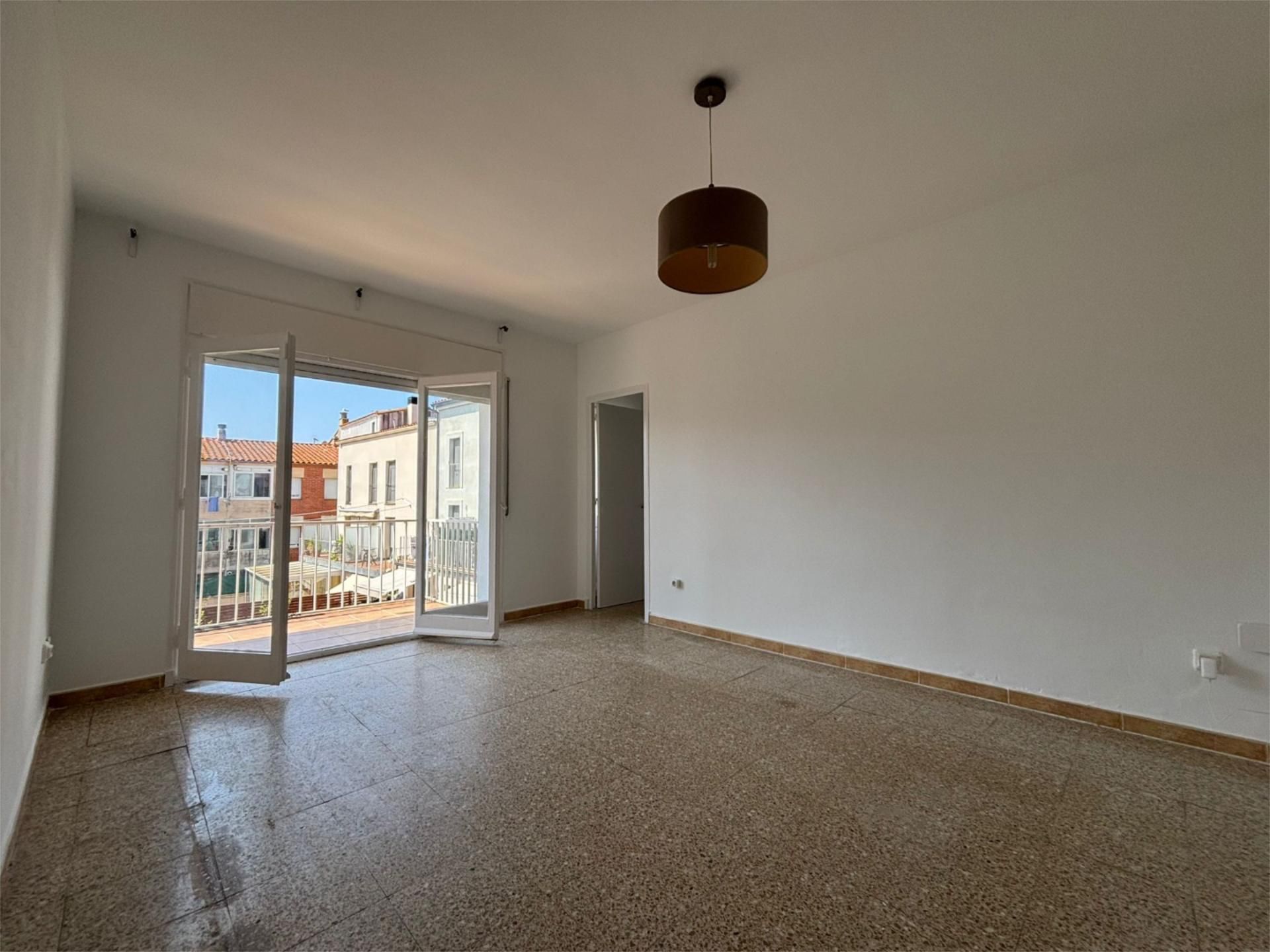 Sala d'estar de Pis en venda en Calonge i Sant Antoni amb Terrassa i Balcó