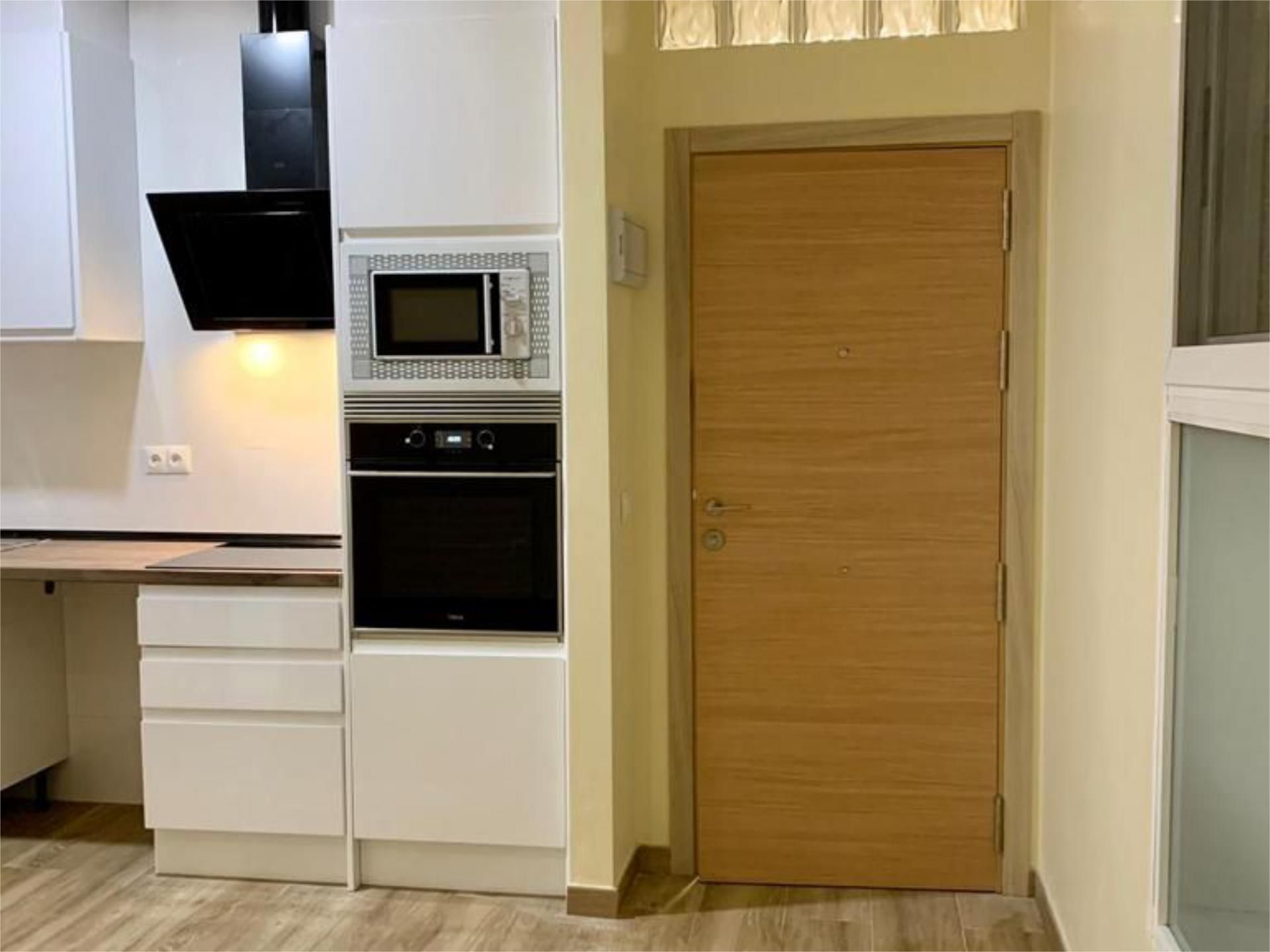 Kitchen of Apartment to rent in  Valencia Capital  with Air Conditioner