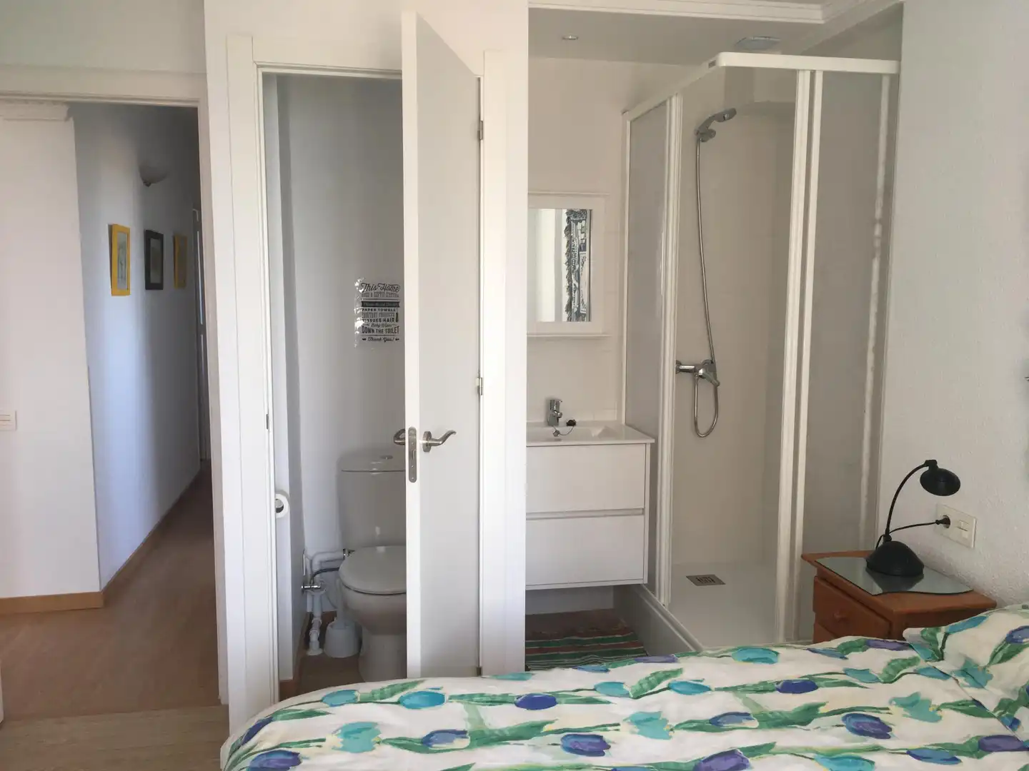 Pis de lloguer a Calle Almeria, 22, Playa de la Concha Bany de Pis de lloguer en Oropesa del Mar / Orpesa amb Calefacció, Jardí privat i Parquet