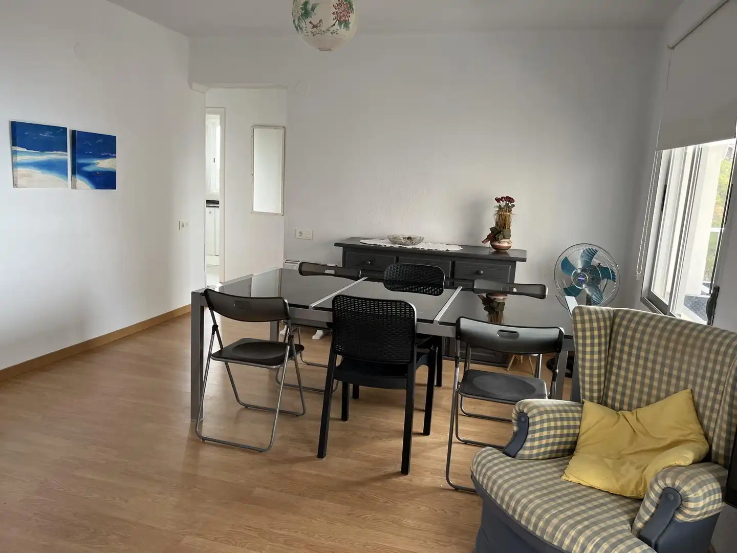 Pis de lloguer a Calle Almeria, 22, Playa de la Concha Menjador de Pis de lloguer en Oropesa del Mar / Orpesa amb Calefacció, Jardí privat i Parquet