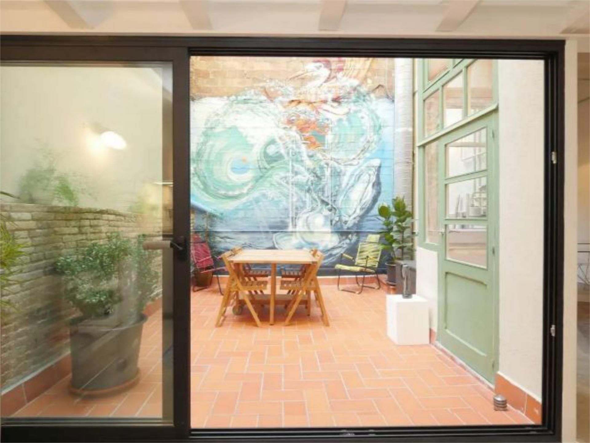 Terrace of Flat to rent in  Barcelona Capital  with Balcony