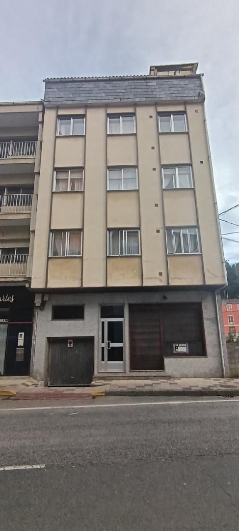 Exterior view of Flat for sale in A Pontenova    with Heating, Parquet flooring and Terrace
