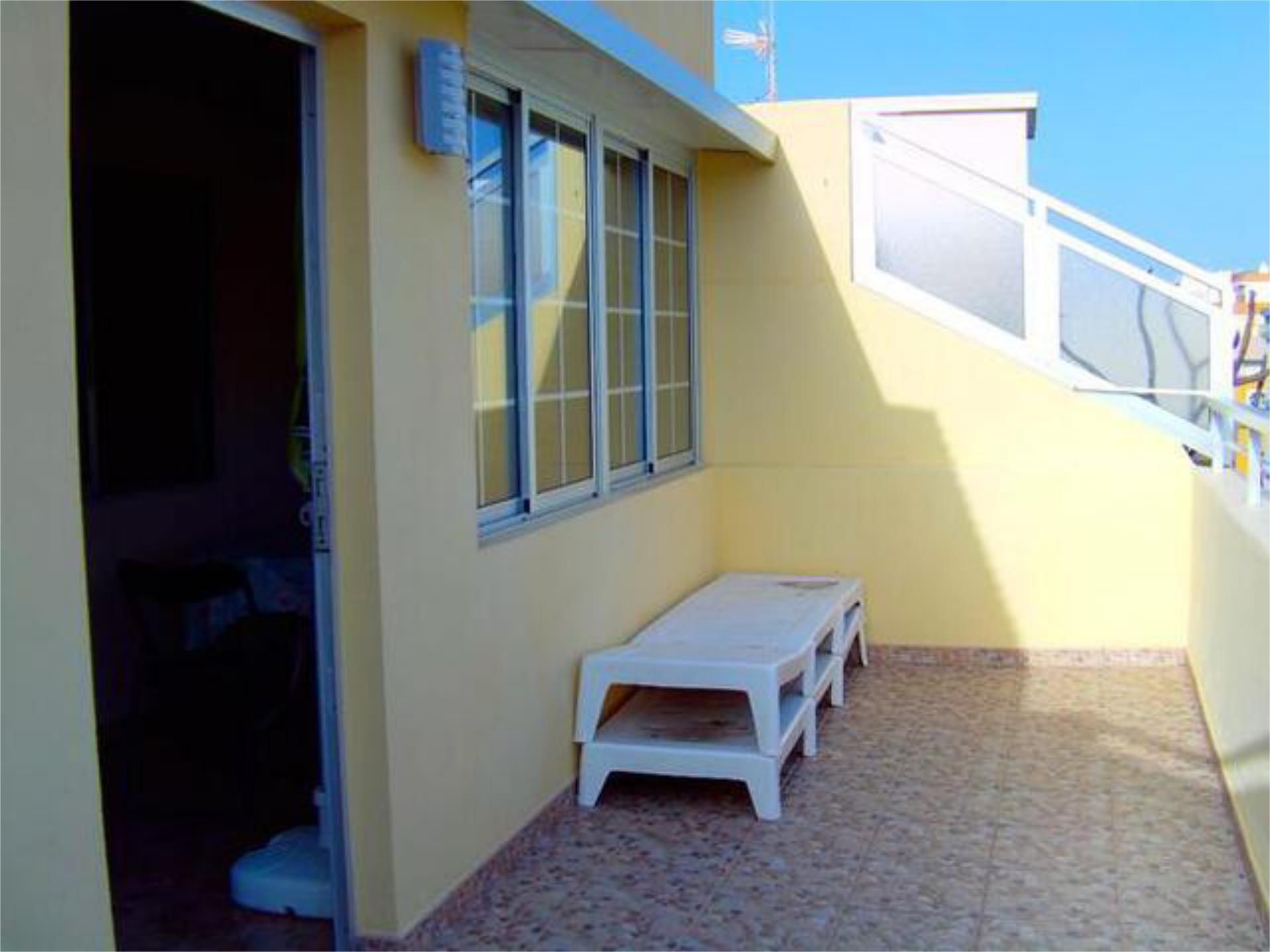 Terrassa de Apartament de lloguer en  Santa Cruz de Tenerife Capital amb Terrassa i Moblat