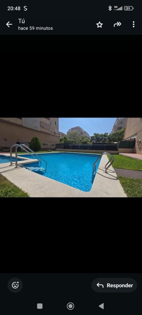 Swimming pool of Flat for sale in Alicante / Alacant  with Air Conditioner, Terrace and Swimming Pool