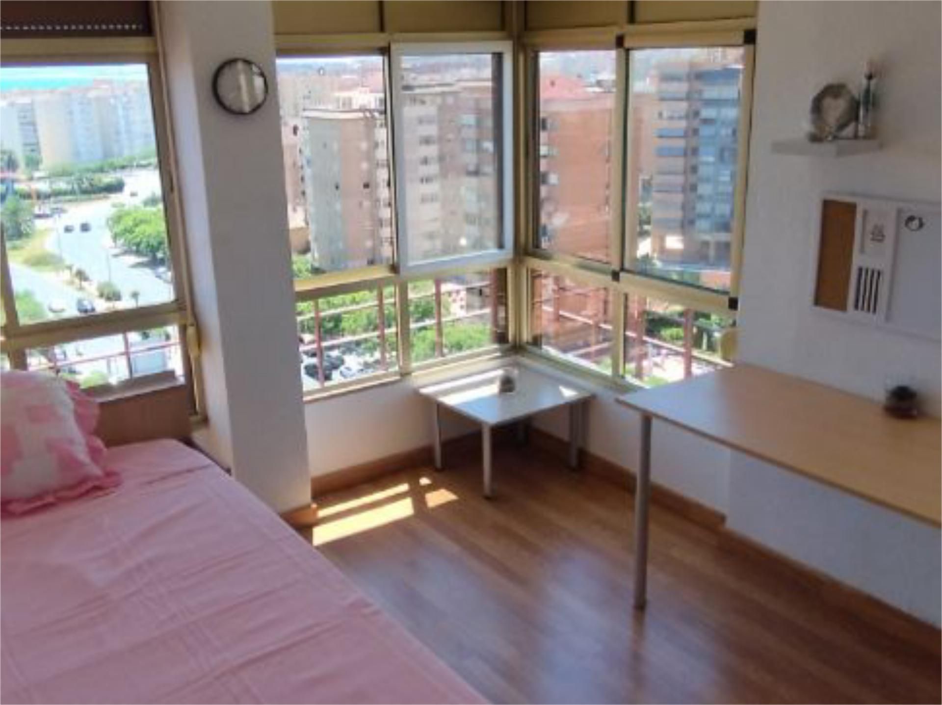 Bedroom of Flat for sale in Alicante / Alacant  with Air Conditioner and Balcony