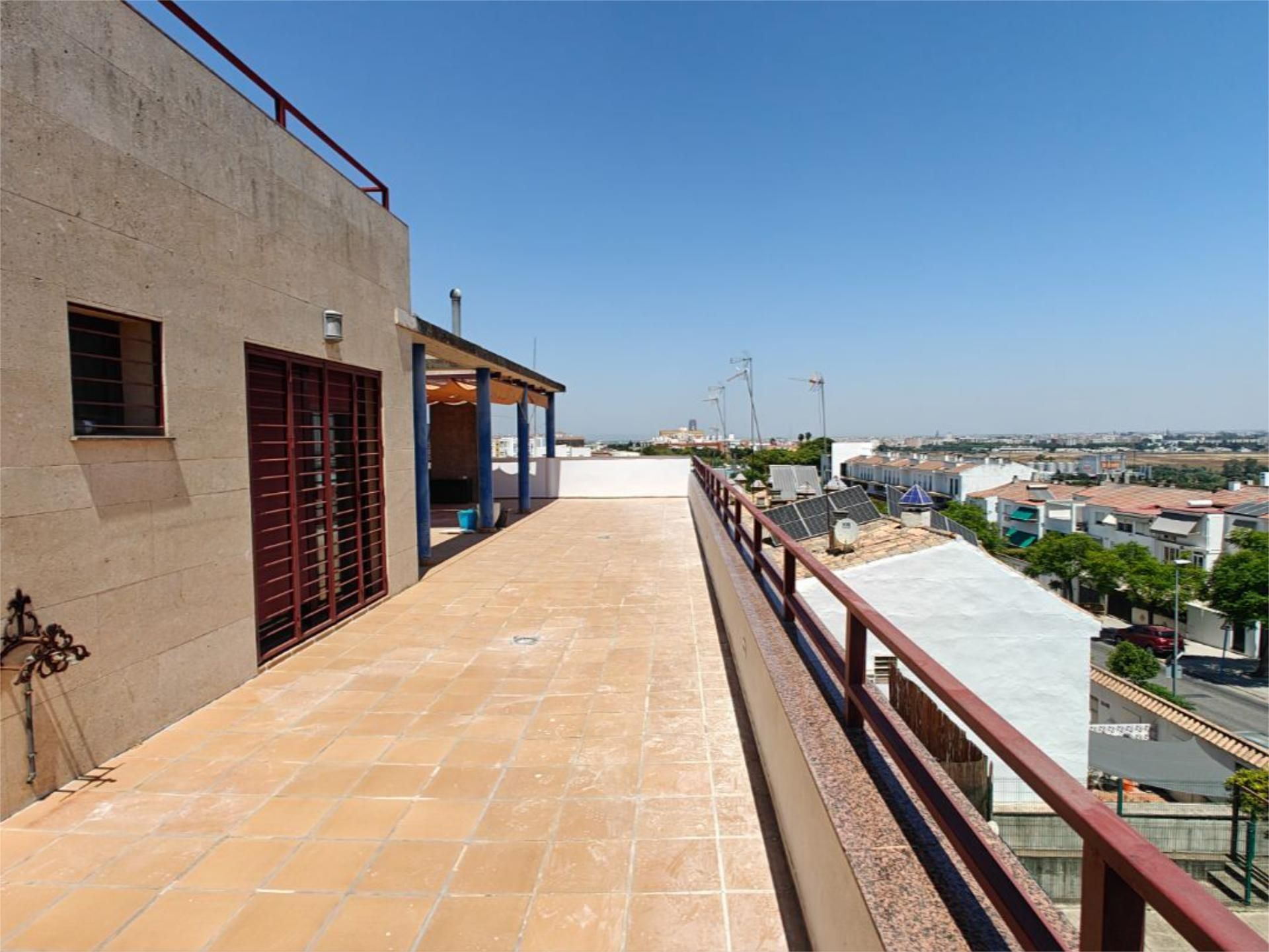Terrassa de Pis de lloguer en Mairena del Aljarafe amb Aire condicionat, Terrassa i Balcó