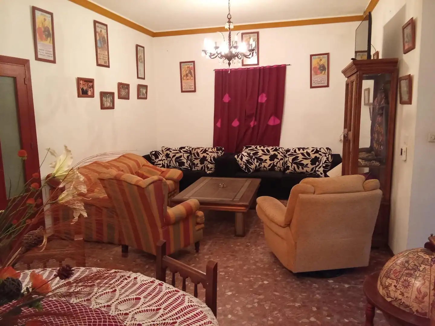 Finca rústica en venda a Diseminado Gamonosas, 177, Valverde del Camino Sala d'estar de Finca rústica en venda en Valverde del Camino amb Aire condicionat, Calefacció i Jardí privat