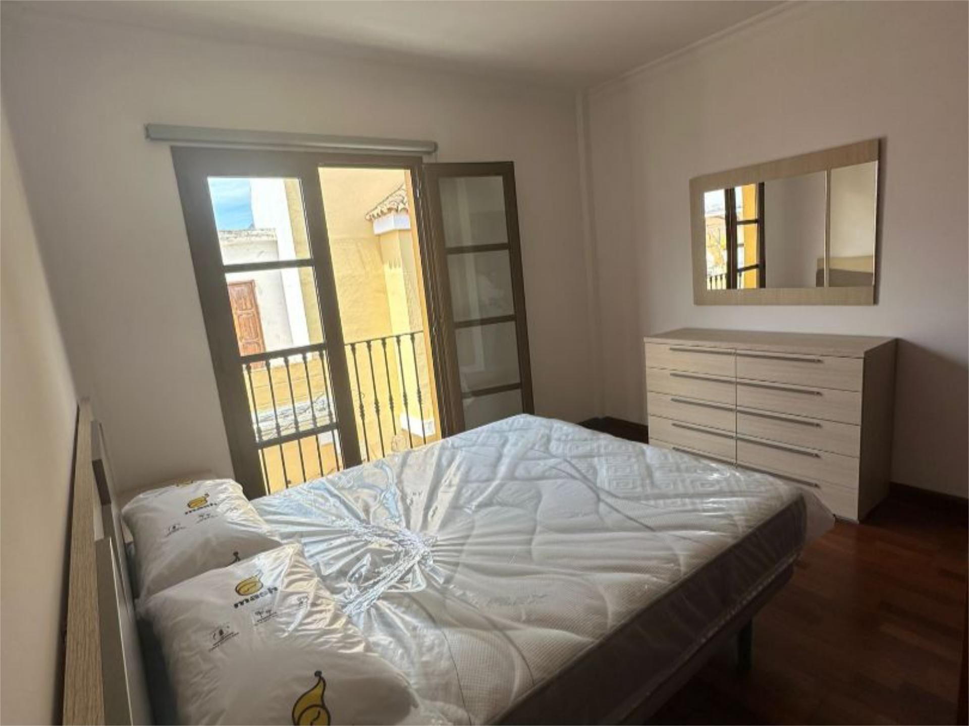 Schlafzimmer von Wohnung miete in Santa Brígida mit Parkett, Möbliert und Balkon