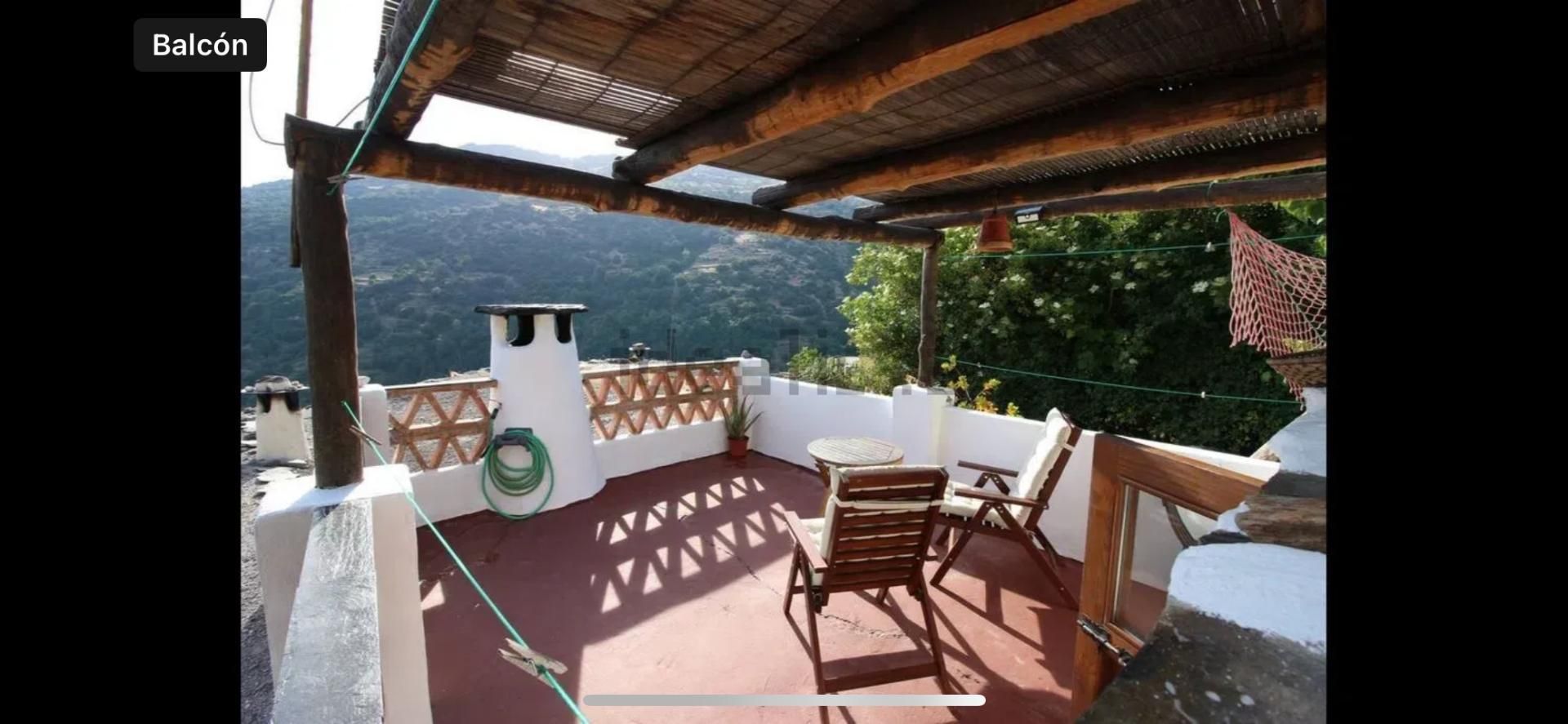 Terrassa de Casa adosada en venda en Pampaneira amb Terrassa i Balcó