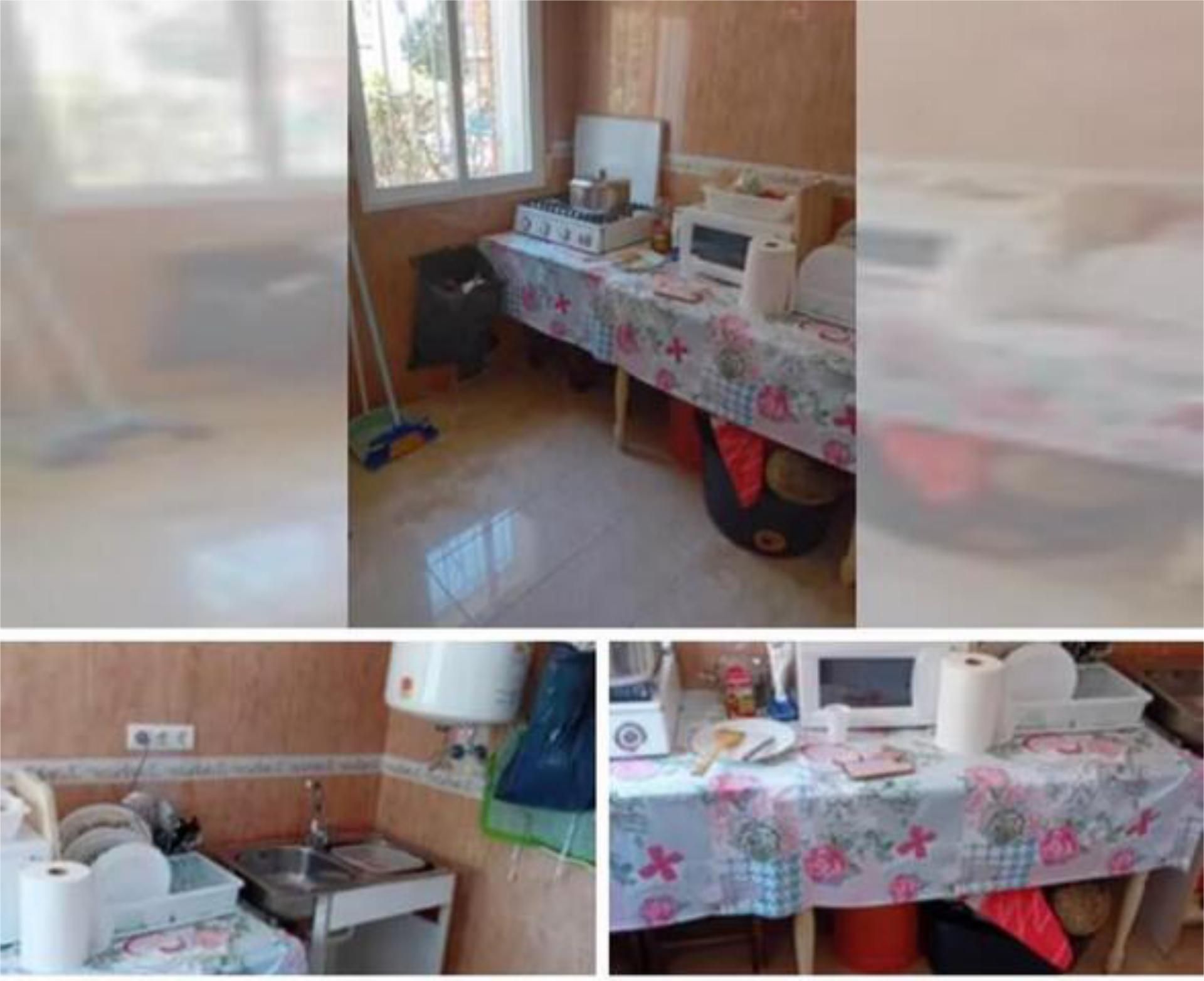 Cuina de Apartament en venda en Ciudad Real Capital amb Calefacció, Traster i Moblat