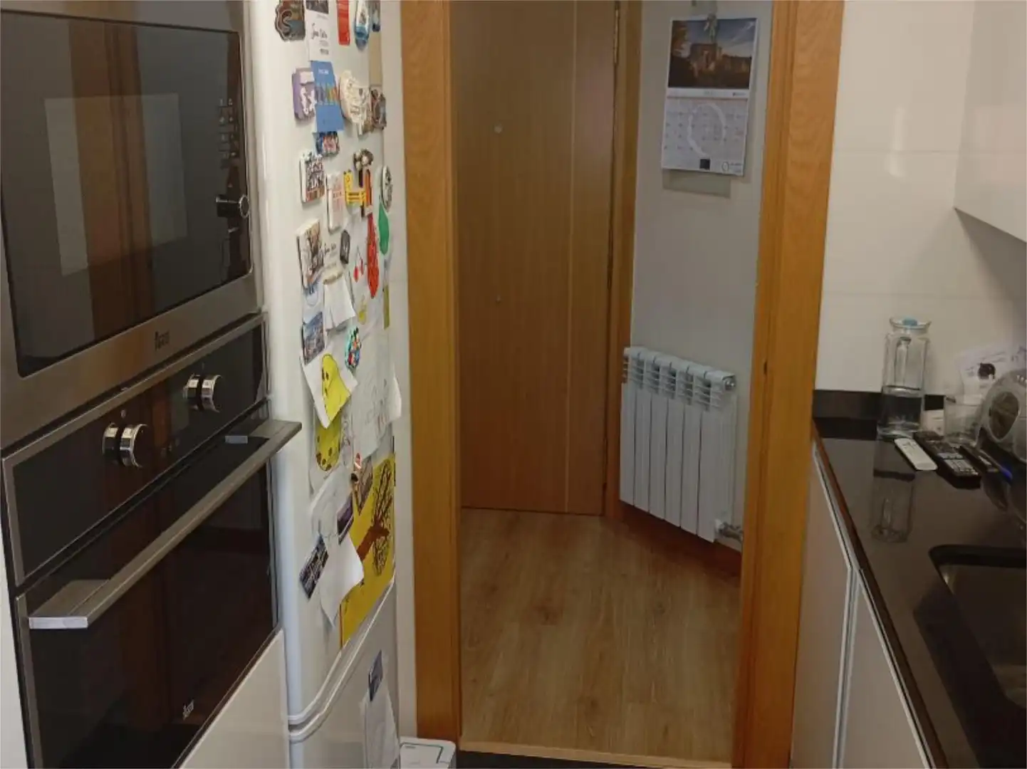 Flat for sale in Calle Obispo Fonseca, 31, El Carmen - Casas del Hogar Kitchen of Flat for sale in Palencia with Heating, Private garden and Parquet flooring