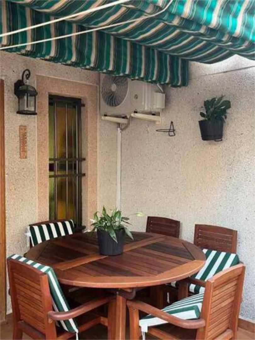 Terraza de Casa adosada de alquiler en Guardamar del Segura con Calefacción, Jardín privado y Terraza