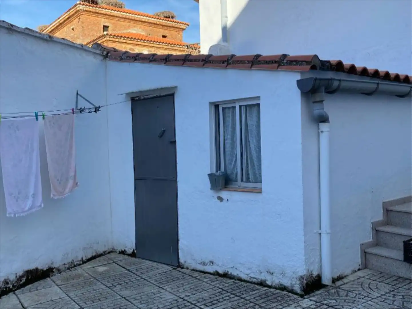 Vista exterior de Casa adosada en venta en Agudo con Calefacción, Terraza y Trastero