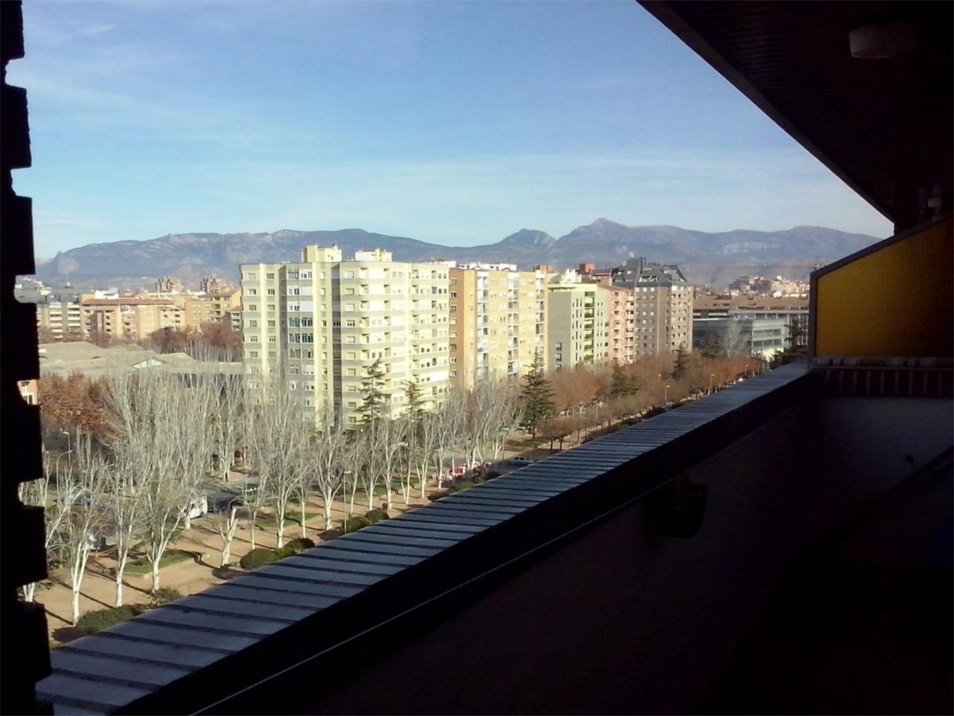Exterior view of Flat for sale in  Huesca Capital  with Air Conditioner, Heating and Terrace