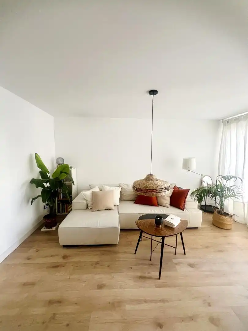 Zimmer in Carrer del Doctor Gómez Ferrer, 1, Ciutat Universitària Wohnzimmer von Wohnung zur untervermieten in Valencia mit Heizung, Parkett und Abstellraum