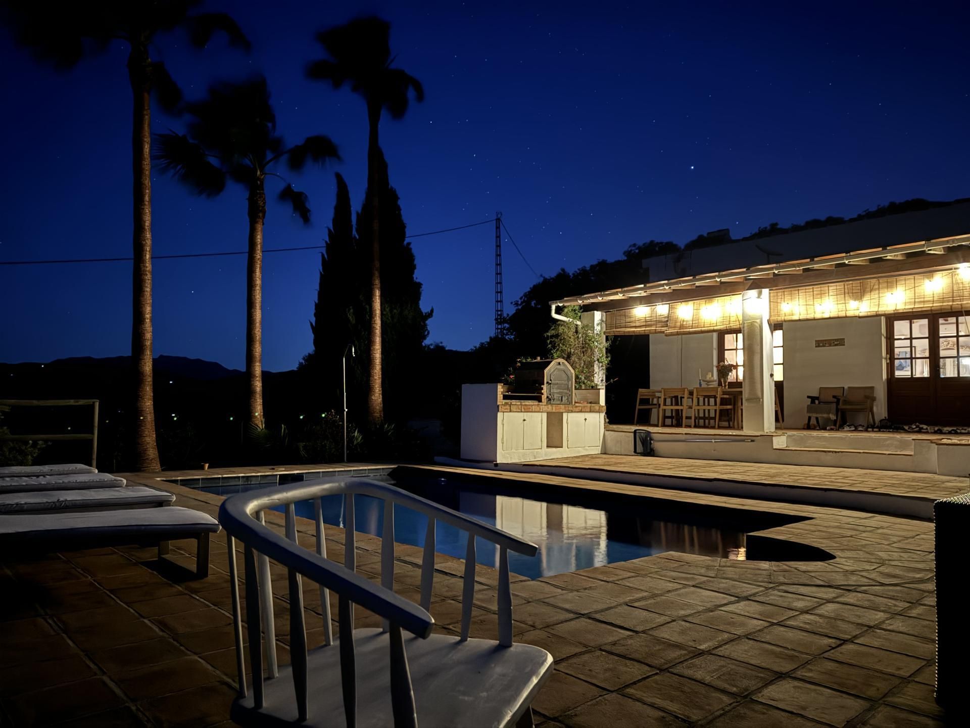 Piscina de Casa o xalet en venda en Tolox amb Aire condicionat, Terrassa i Piscina