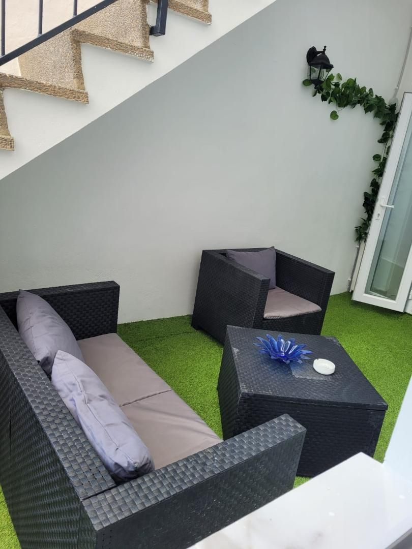 Terraza de Piso de alquiler en Inca con Jardín privado, Amueblado y Horno