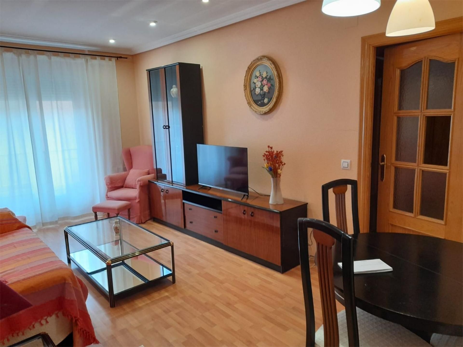 Sala de estar de Piso de alquiler en Manzanares con Aire acondicionado, Calefacción y Parquet
