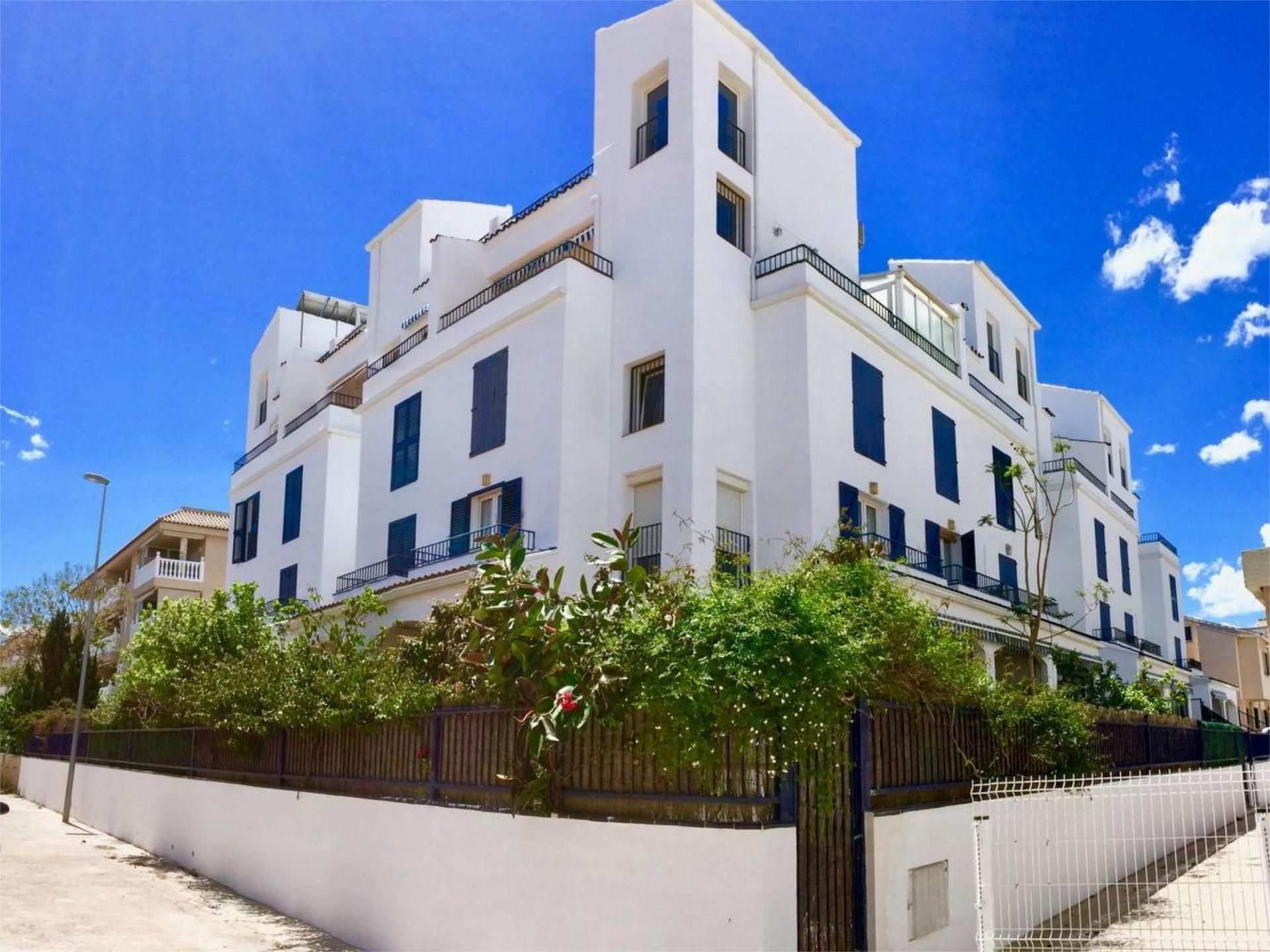 Exterior view of Attic for sale in Canet d'En Berenguer  with Air Conditioner, Terrace and Swimming Pool