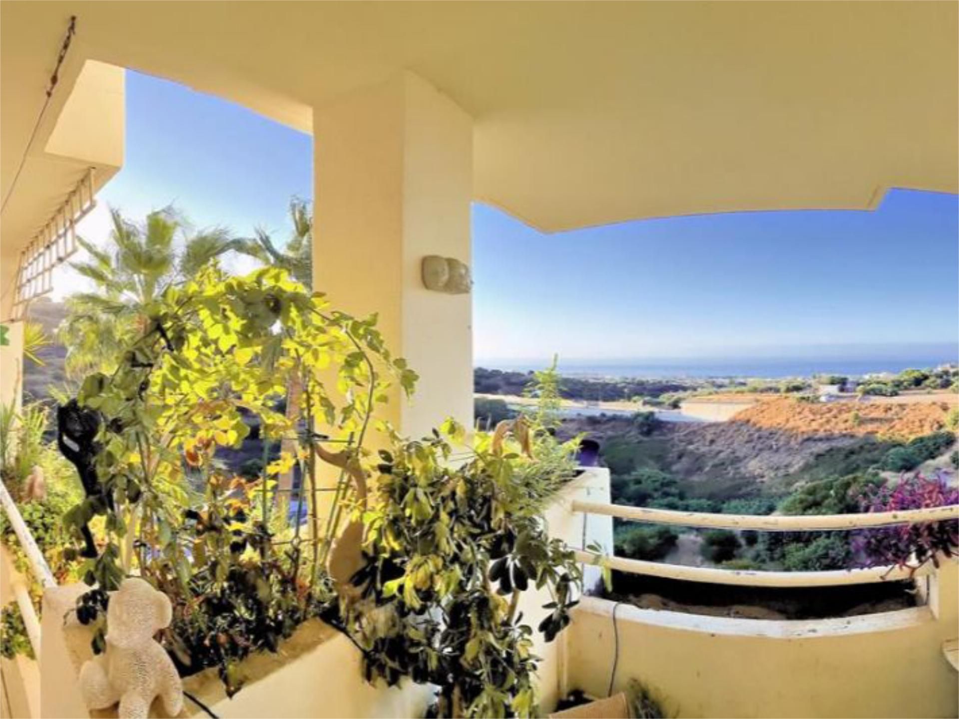 Exterior view of Flat for sale in Mijas  with Air Conditioner, Terrace and Swimming Pool